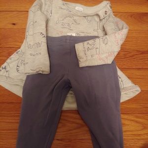 Bany girl dinosaur outfit